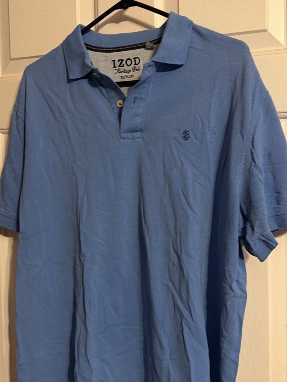 Izod Heritage Polo in Sky Blue